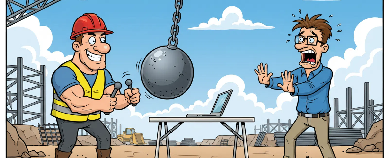Cartoon: What Should a Construction Business Budget for IT Support?