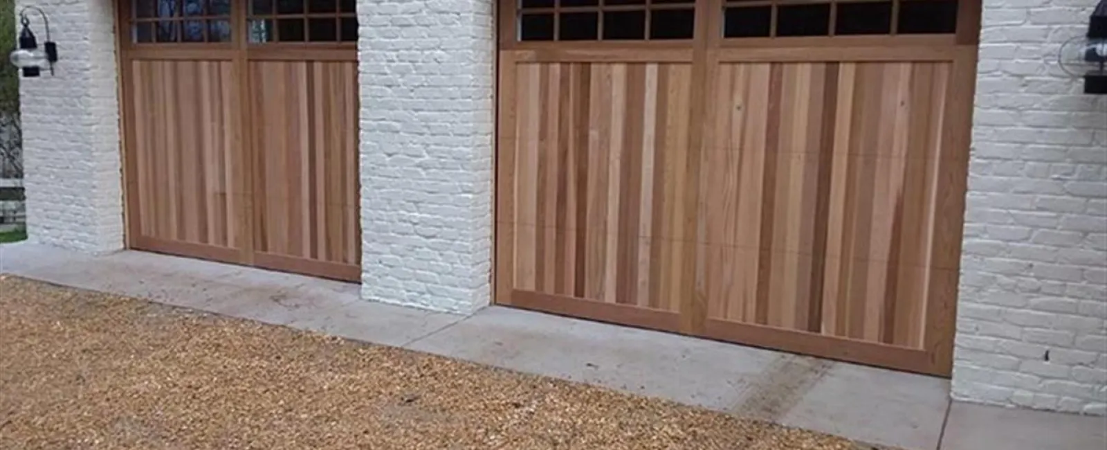 a building with a large wooden door