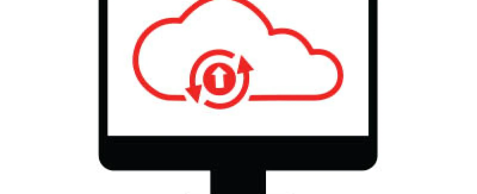 Graphic showing World Backup Day on March 31 with computer screen and cloud backup icon in red and black.