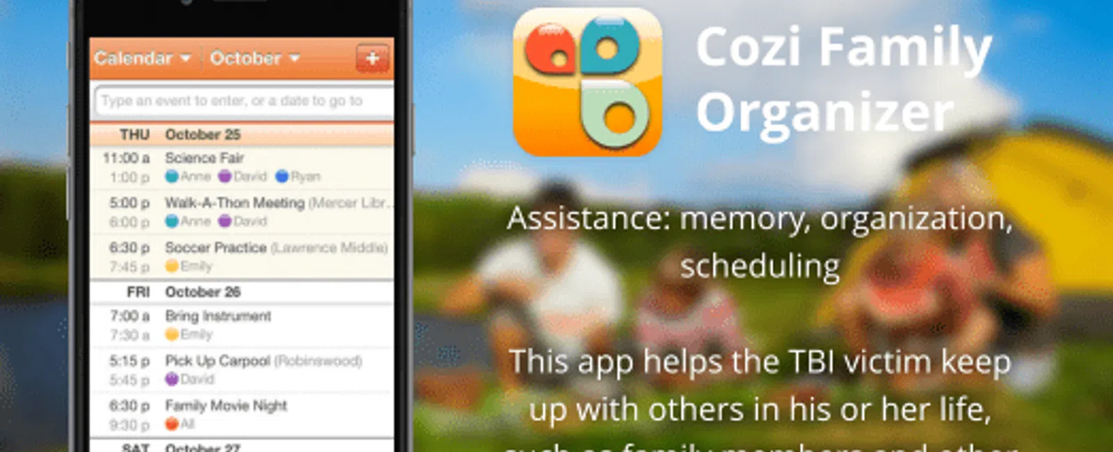 Giving the Brain Some Help: Mobile Apps to Assist Brain Injury Victims