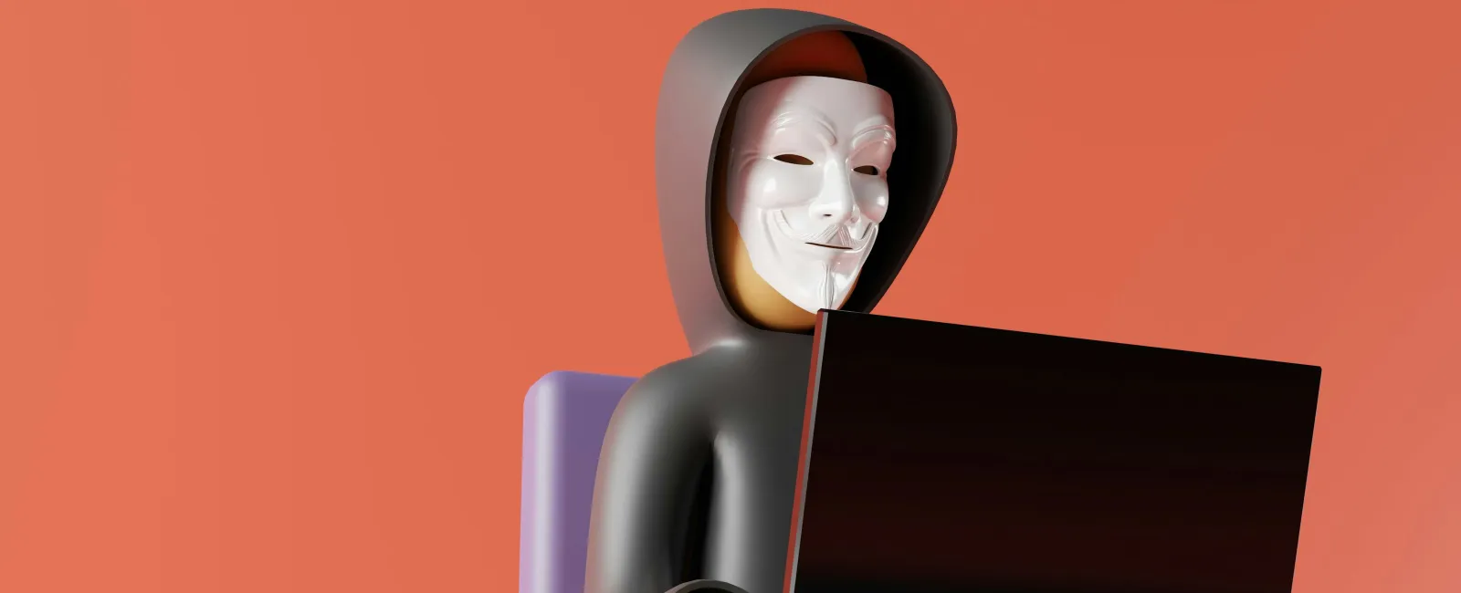 a person standing at a desk