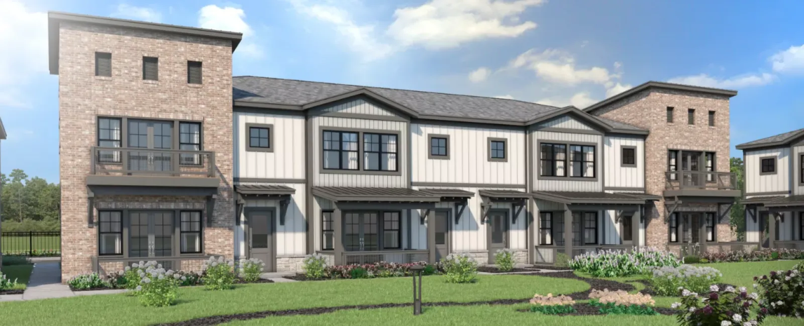 Serenity Townhome Plan Delivers Optimized Hapeville Living