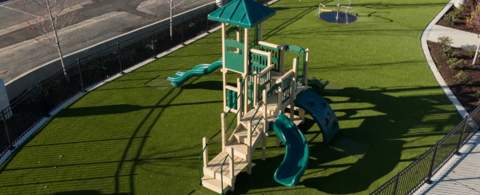 playground structure built by EcoPlay Structures