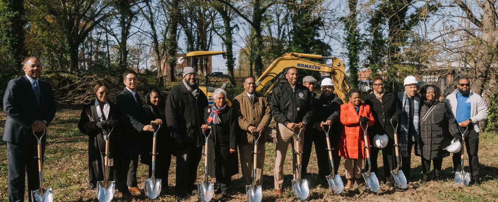 Ground Breaking at the Proctor Development