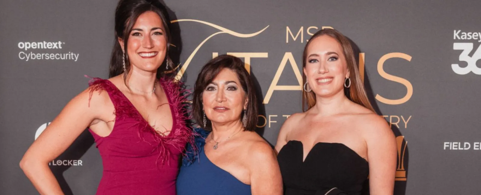 a group of women posing for a picture