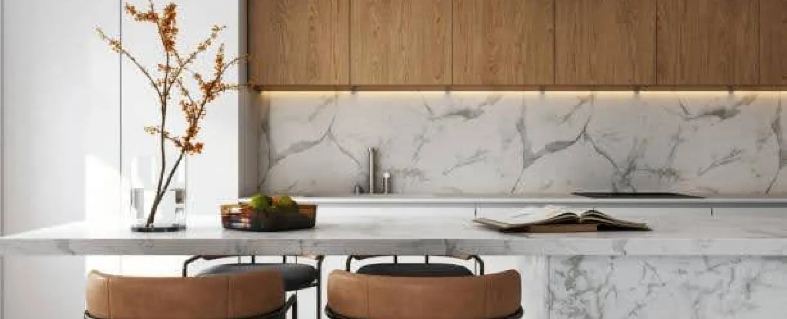 Selecting Countertops and Backsplashes for European-Style Cabinets