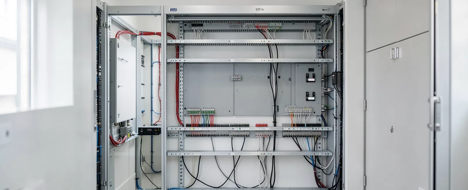 How do I coordinate electricians, low-voltage contractors, internet providers, and IT during an office launch?