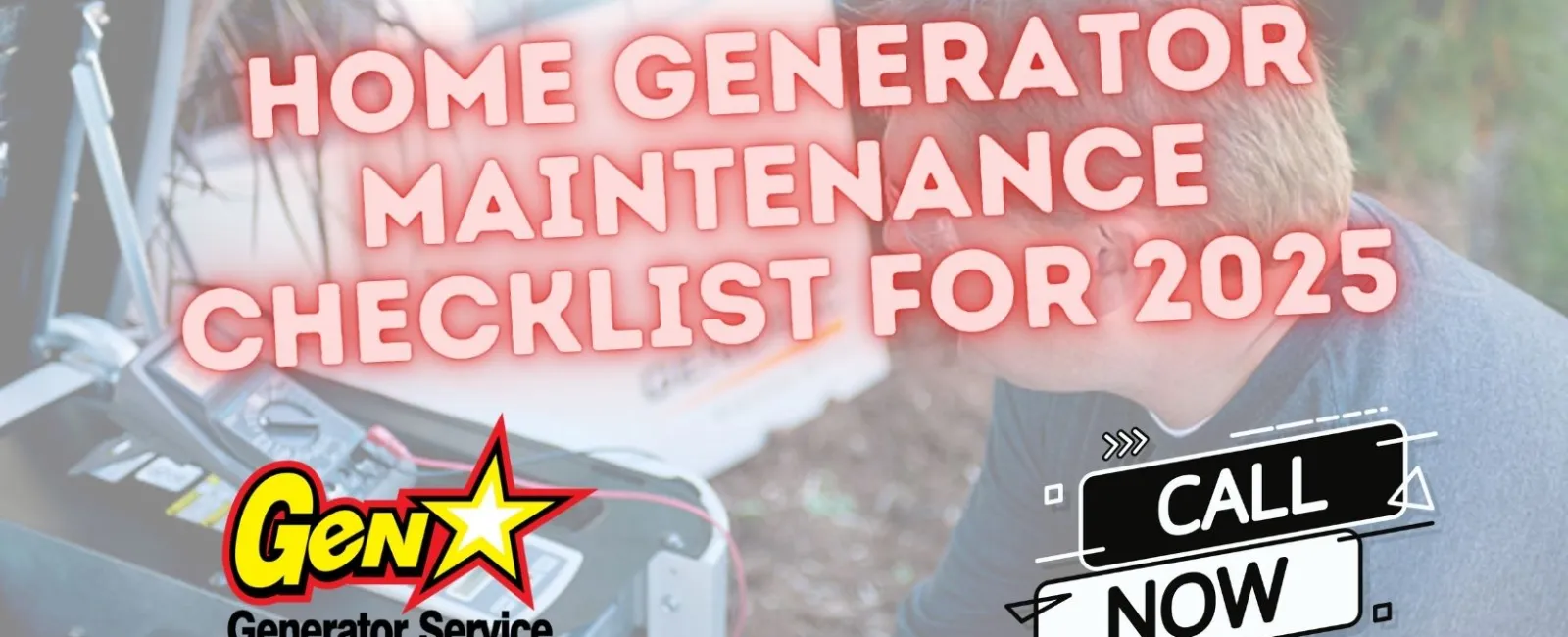 Home Generator Maintenance Checklist 2025