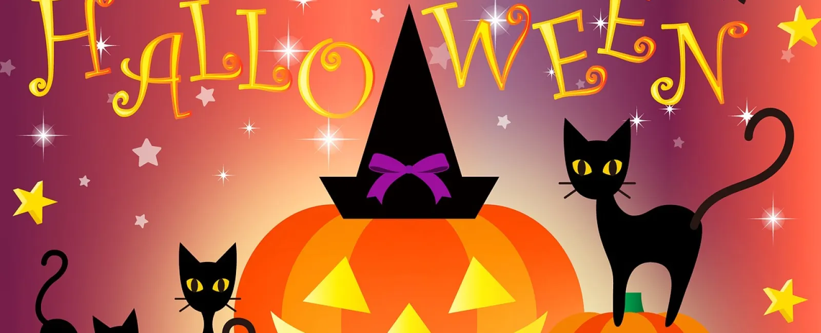Candy Corn, Black Cats, Jack-o-Lanterns, Bobbing for Apples, and of course, Trick or Treat!