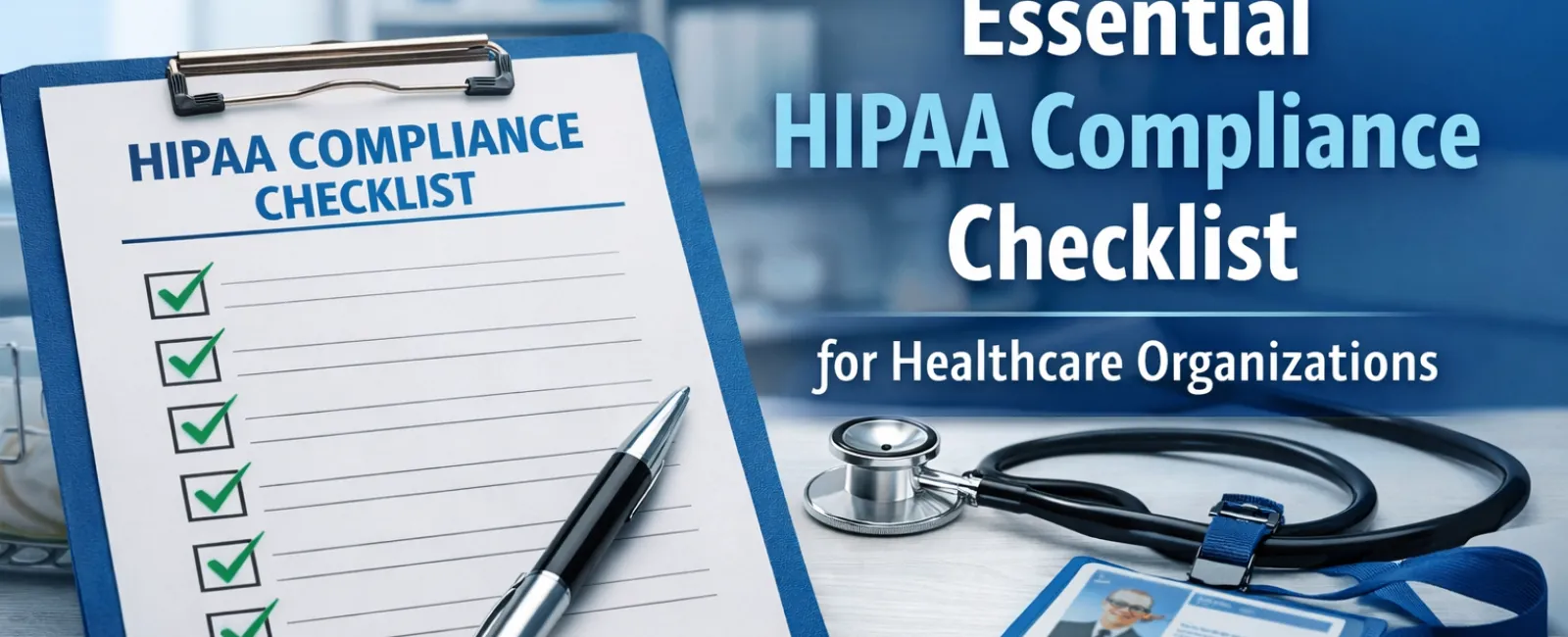 HIPAA Compliance Checklist for Healthcare Organizations