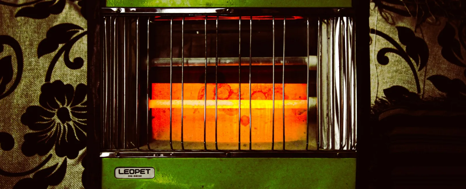 Glowing furnace heater warming a Lawrenceville, GA home during the cold season.