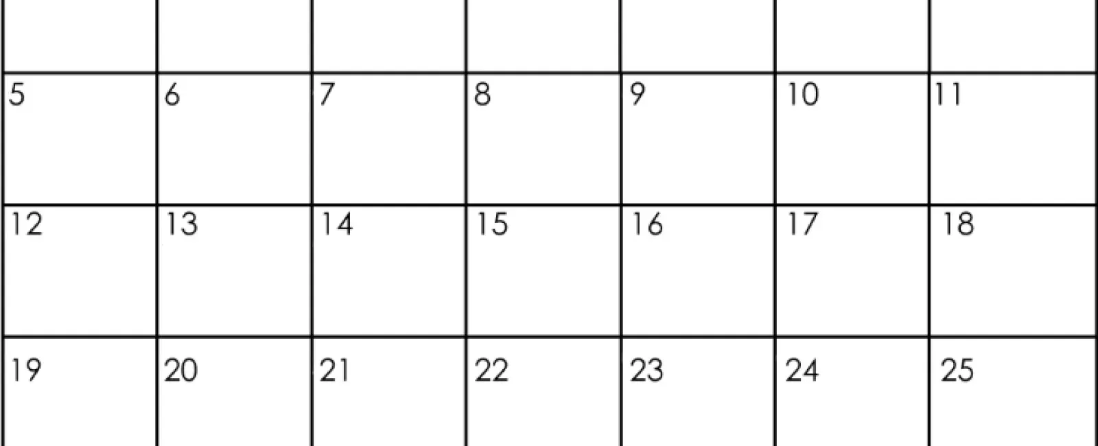 August/September Dates to Remember