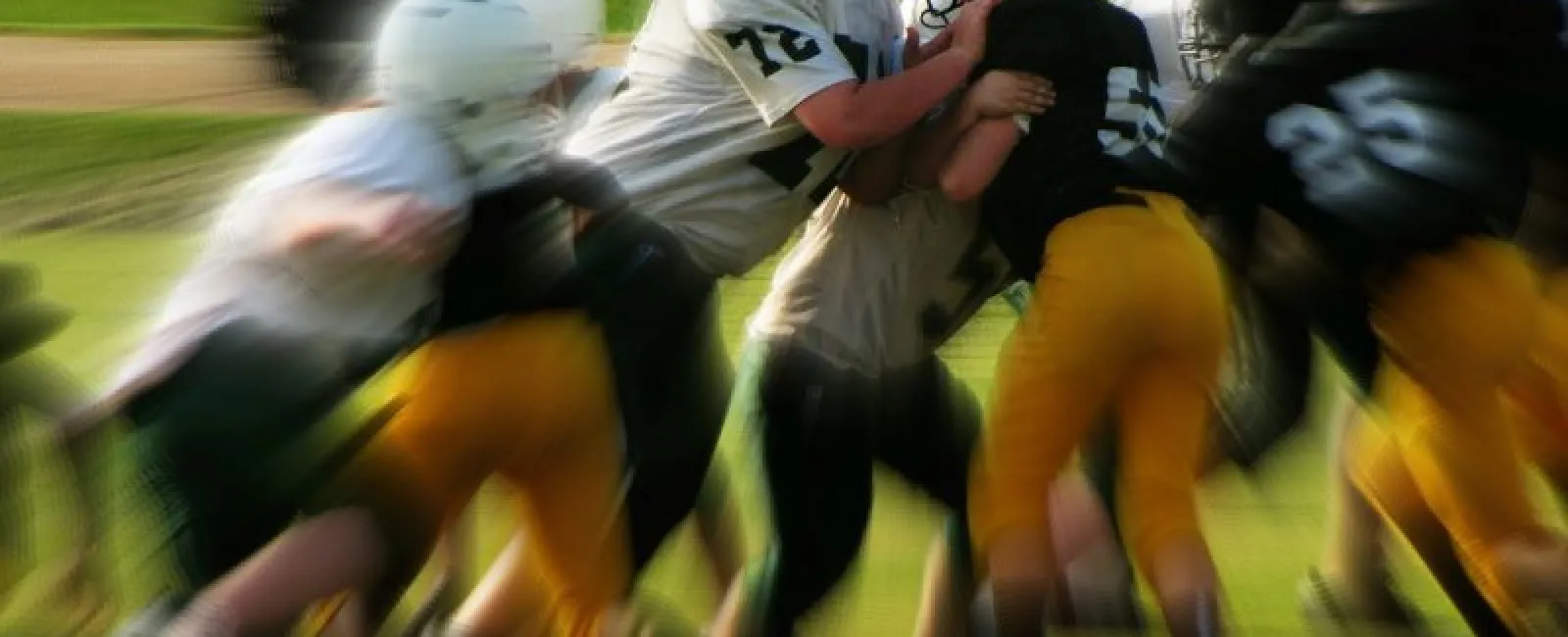 men playing american football