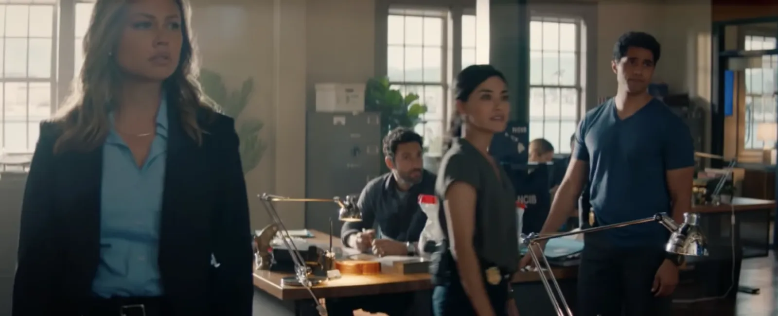 Lights. Camera. Carruca! (NCIS: Hawaii desk)