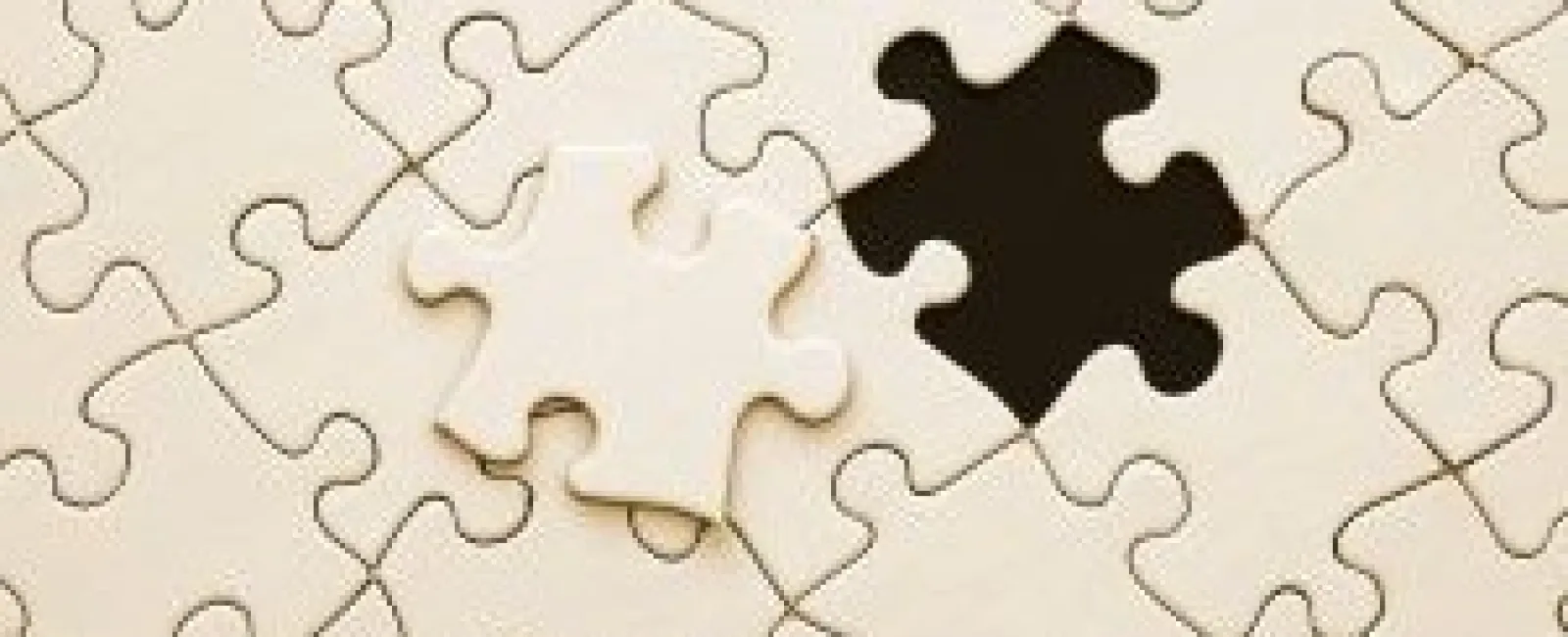 a close up of puzzle pieces