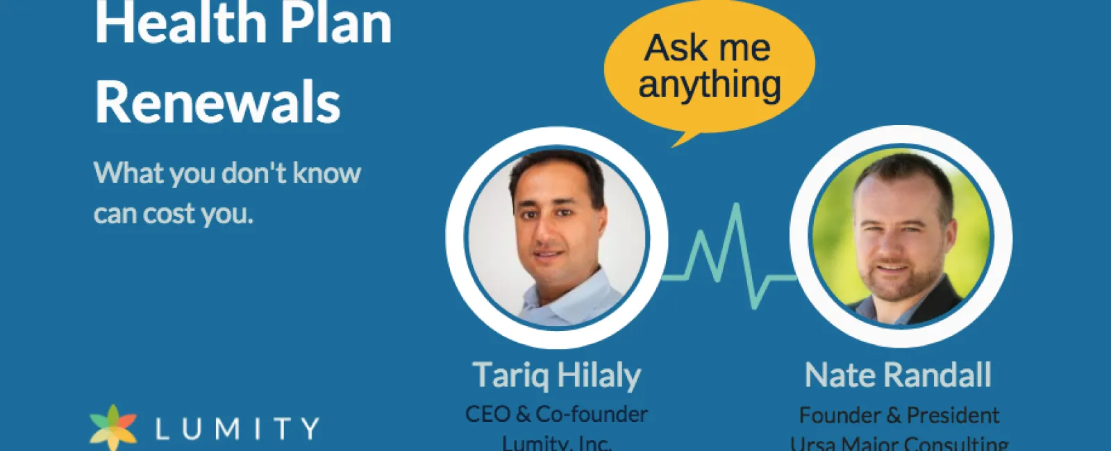 AMA: Annual Health Plan Renewals