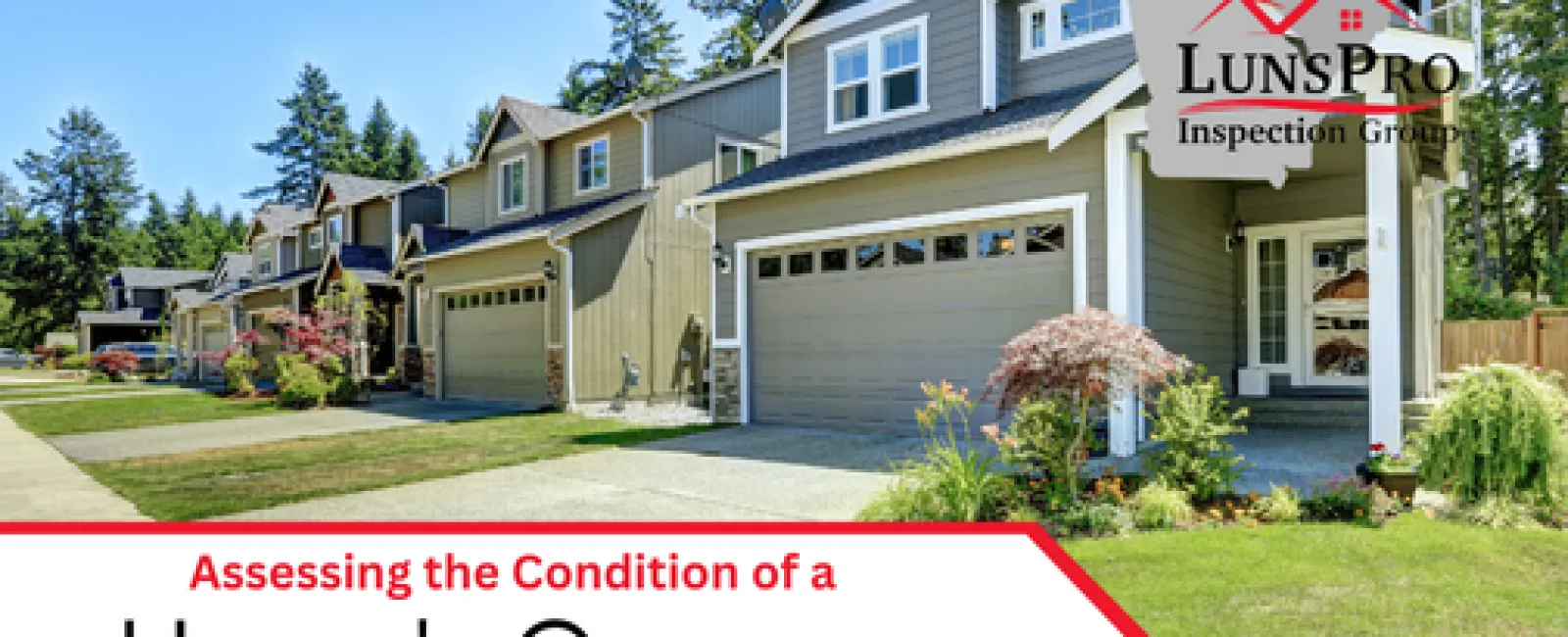 Assessing the Condition of a Home's Garage and Driveway