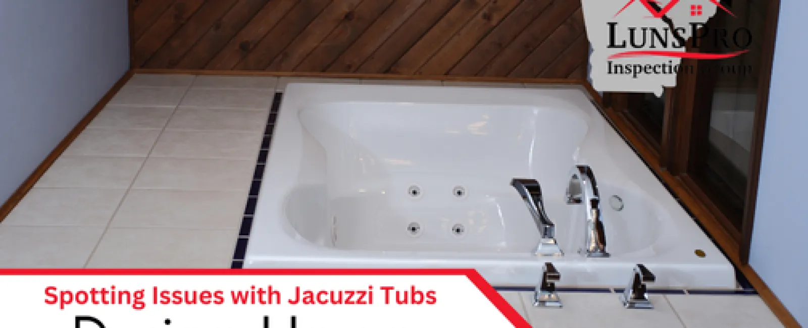 Spotting Issues with Jacuzzi Tubs During Home Inspections