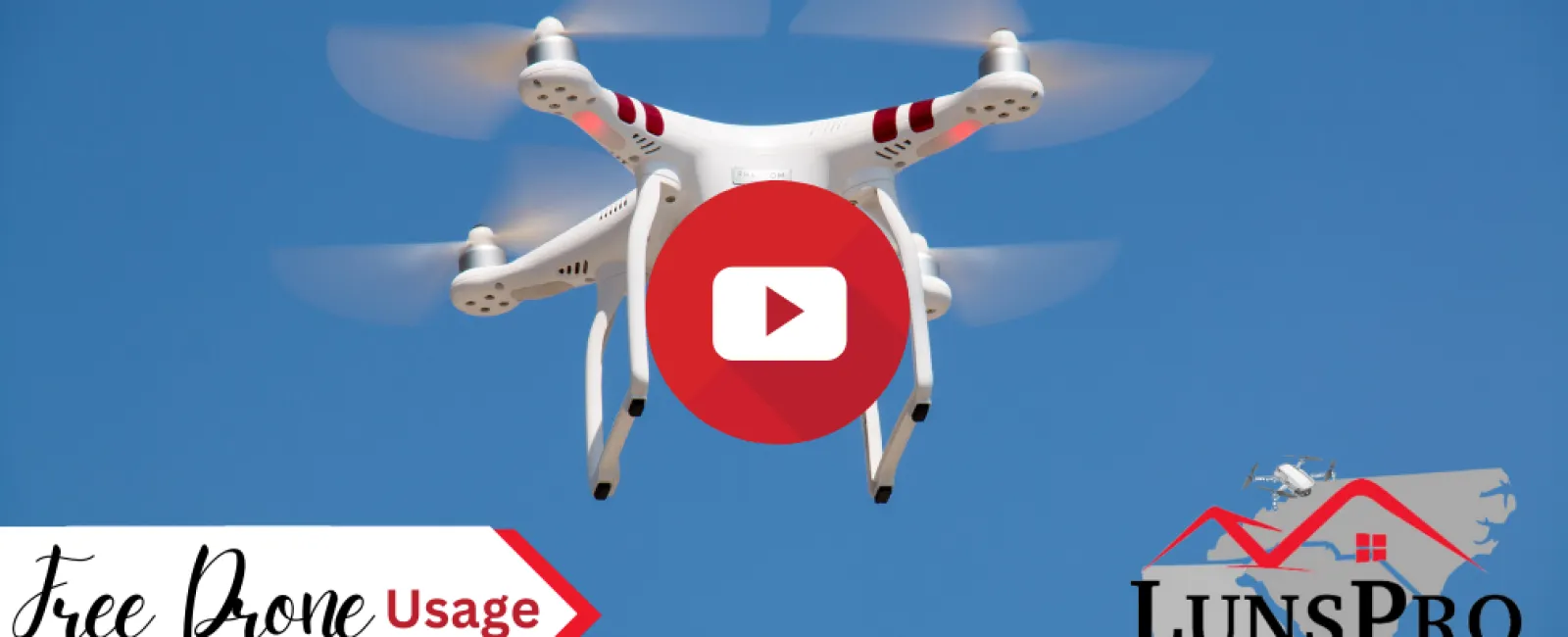 Free Drone Usage with every home inspection!