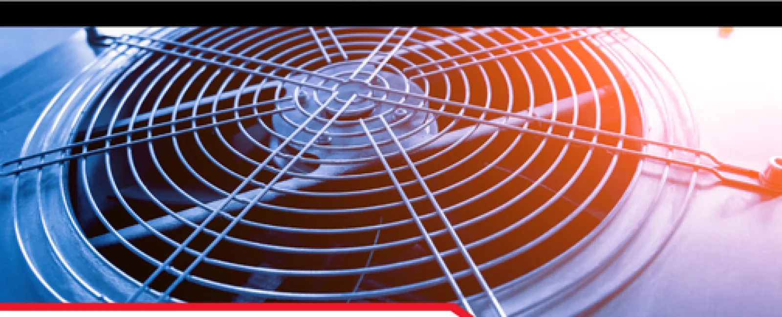 Close-up of HVAC fan unit with protective grille in a condo inspection setting in Atlanta.