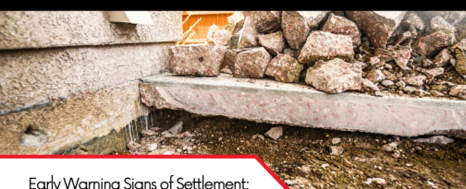 Early Warning Signs of Settlement – What Every Homeowner Needs to Know
