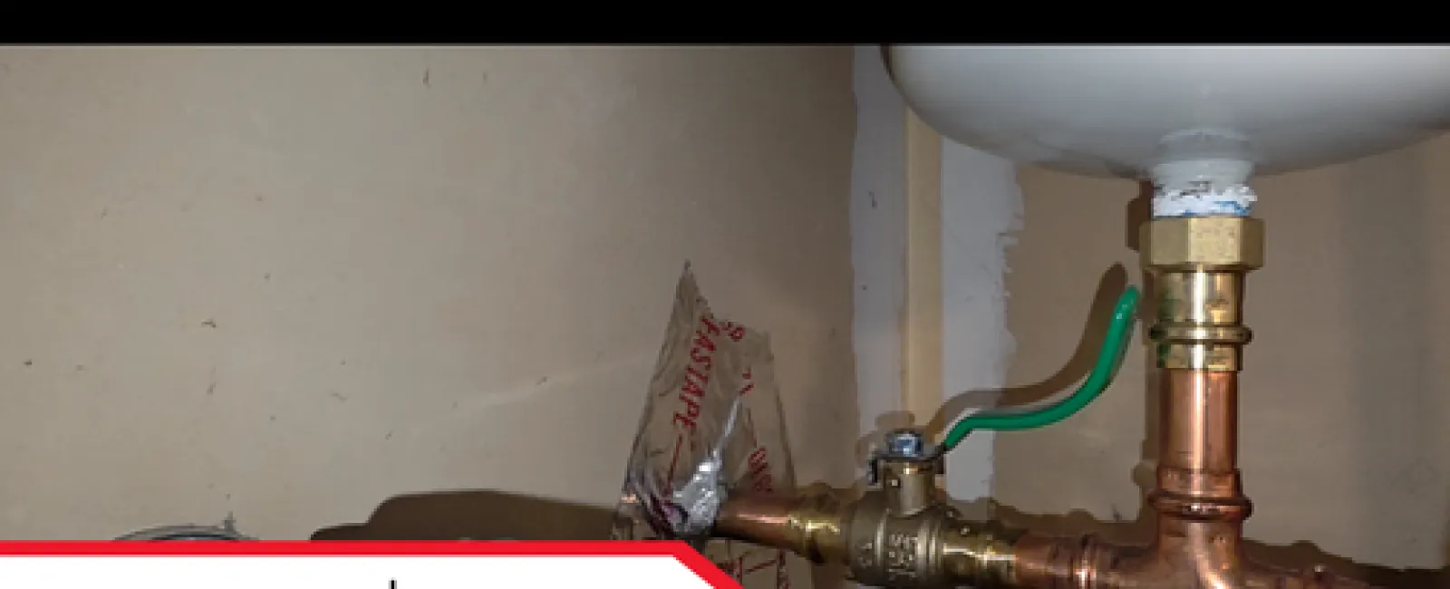 Improperly Bent Water Shut-Off Valves