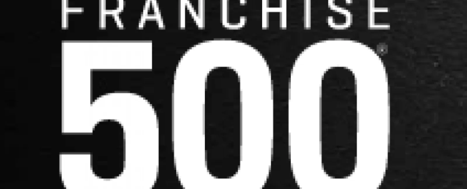Entrepreneur Franchise 500 logo for the year 2019 in black and white design