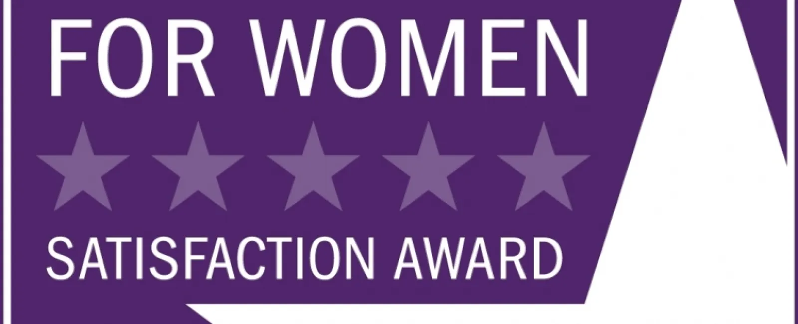 2019 Top Franchises for Women Satisfaction Award badge by Franchise Business Review with purple and white design.