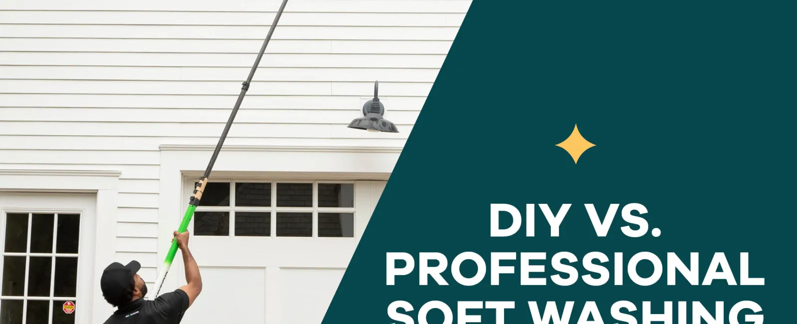 DIY vs. Professional Soft Washing: When to Hire a Pro