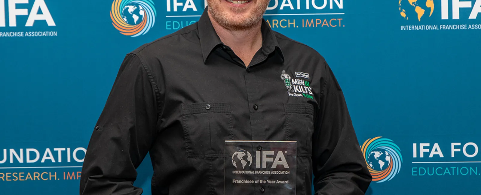 Men In Kilts Founder, Nic Brand, Recognized as Franchisee of the Year by IFA