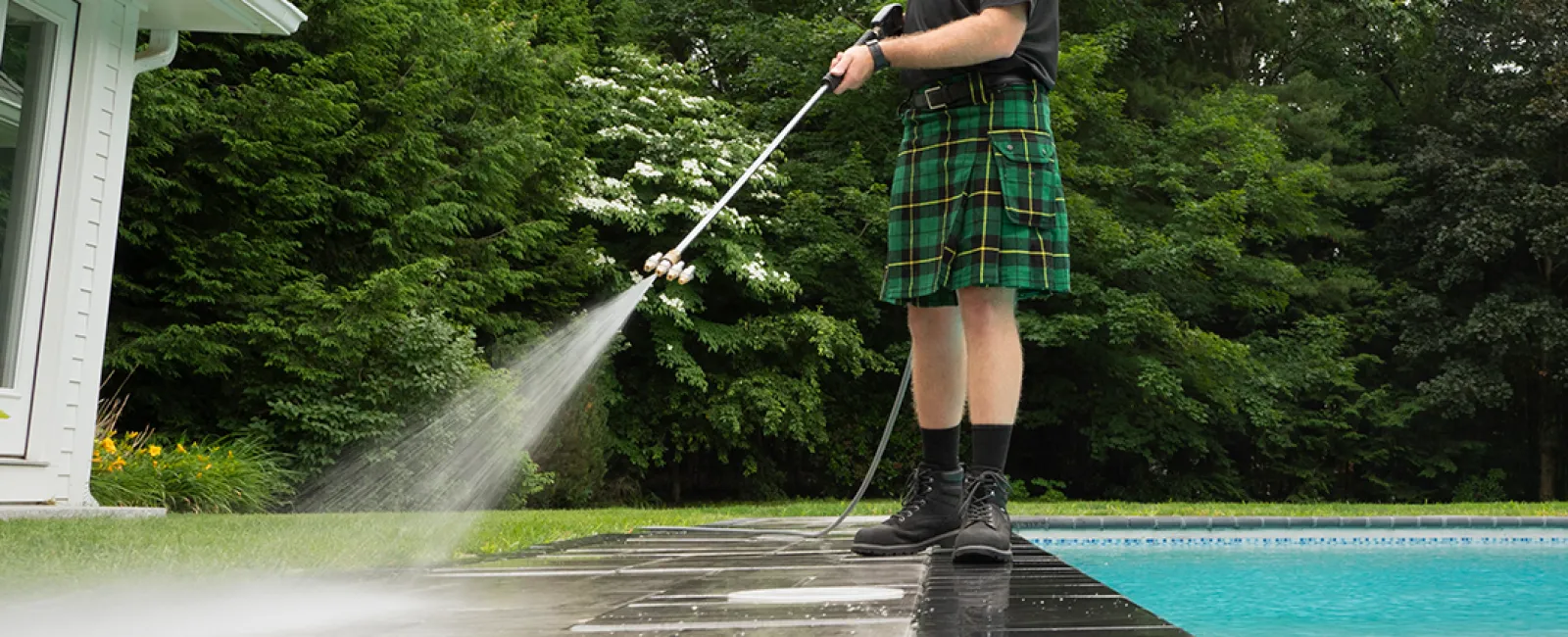 Pressure Wash Your Way to Safer, More Enjoyable Deck & Patio Spaces