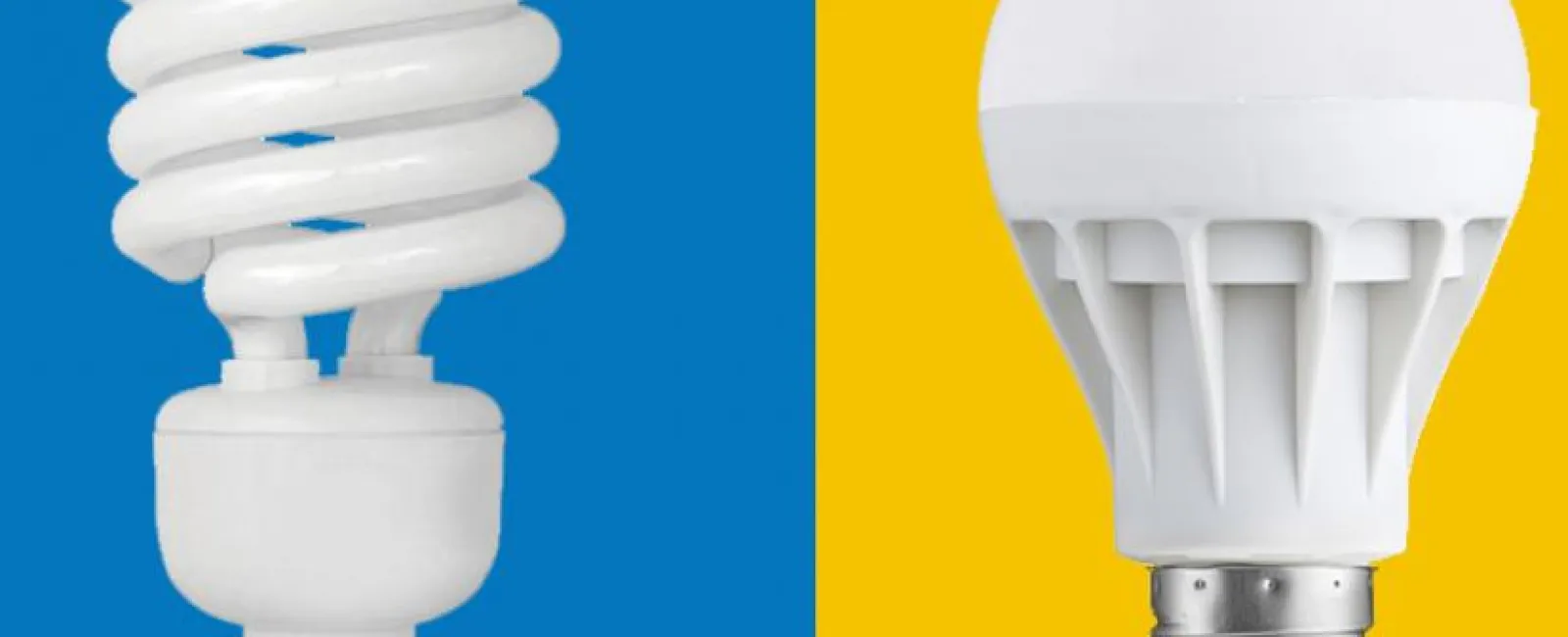 Lightbulb Wars LED vs. Fluorescent