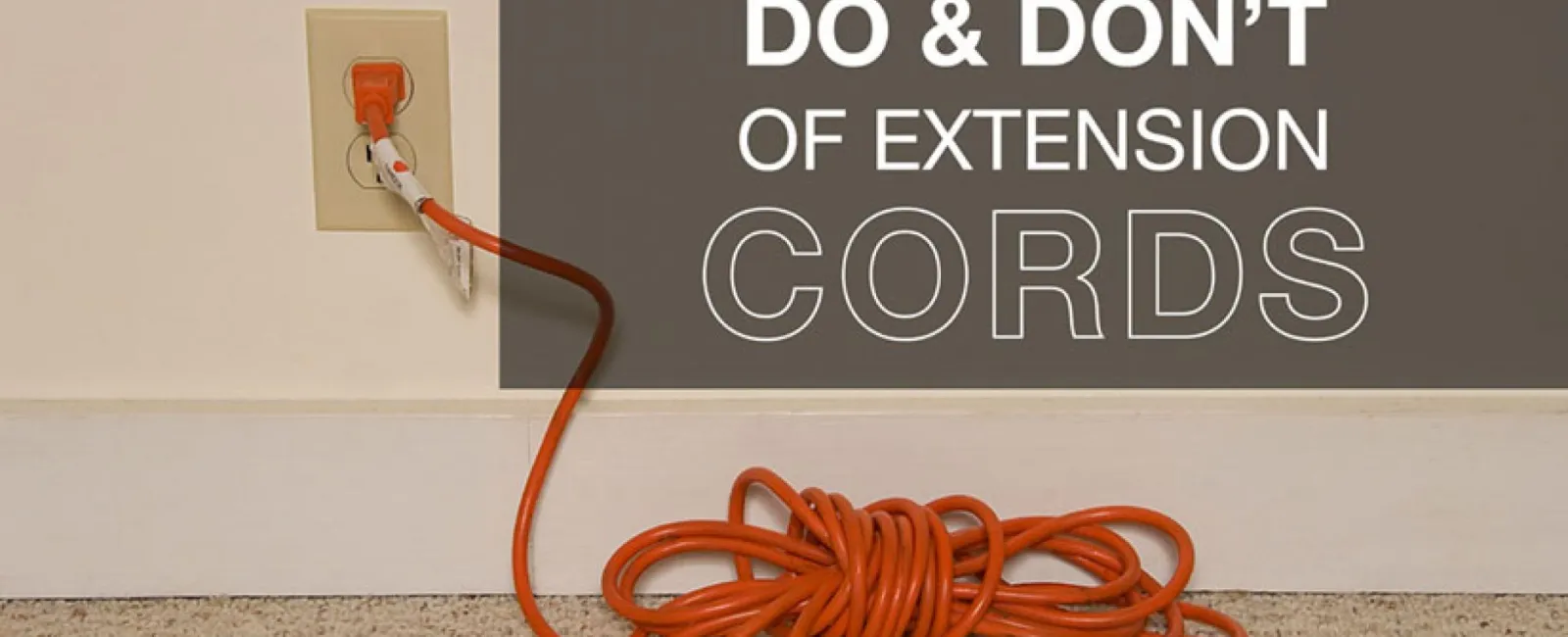 All About Extension Cords