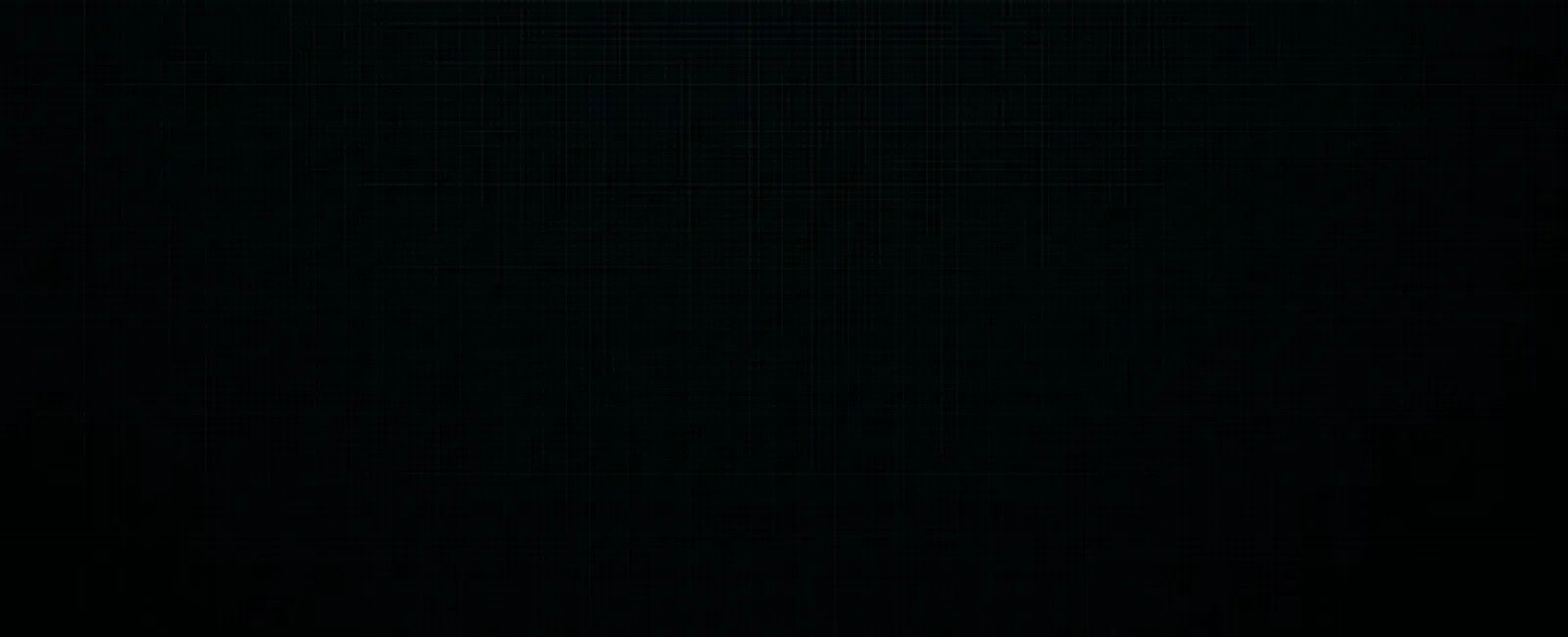 Black textured background with subtle grid pattern and faint glowing blue dots scattered unevenly