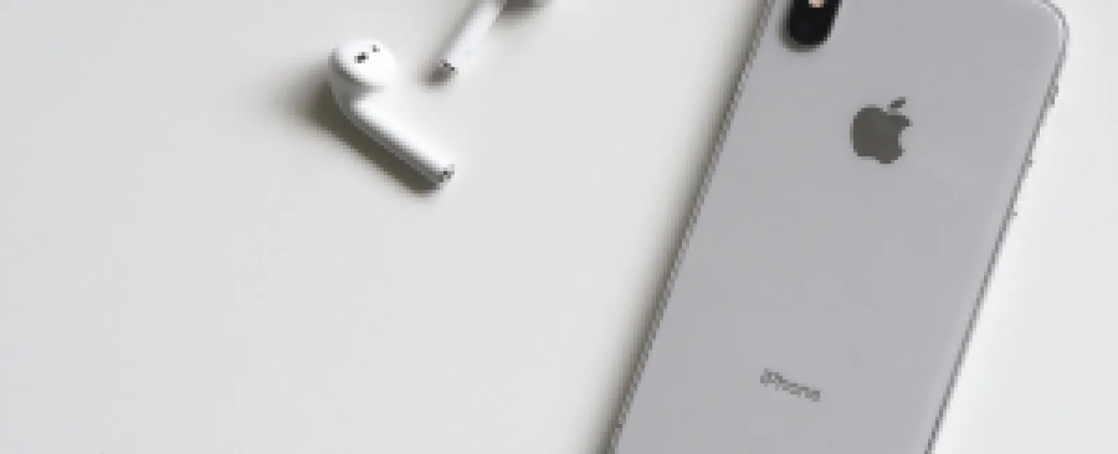 a white cell phone