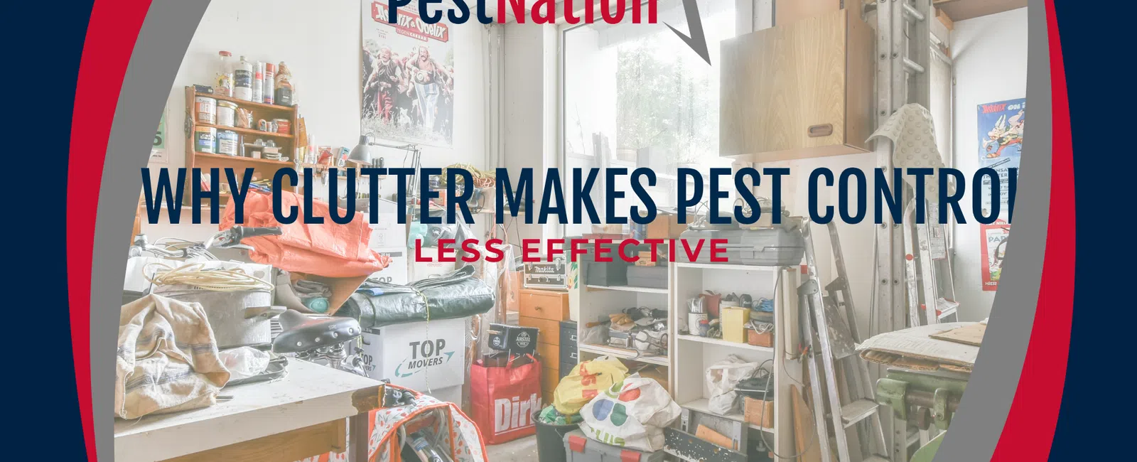 Why Clutter Makes Pest Control Less Effective
