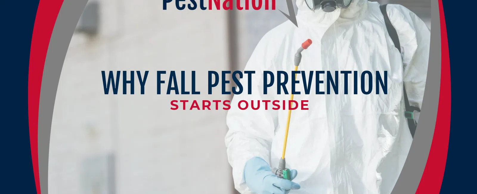 Why Fall Pest Prevention Starts Outside