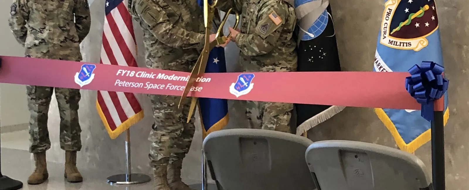 Ribbon Cutting Ceremony at Peterson Space Force Base