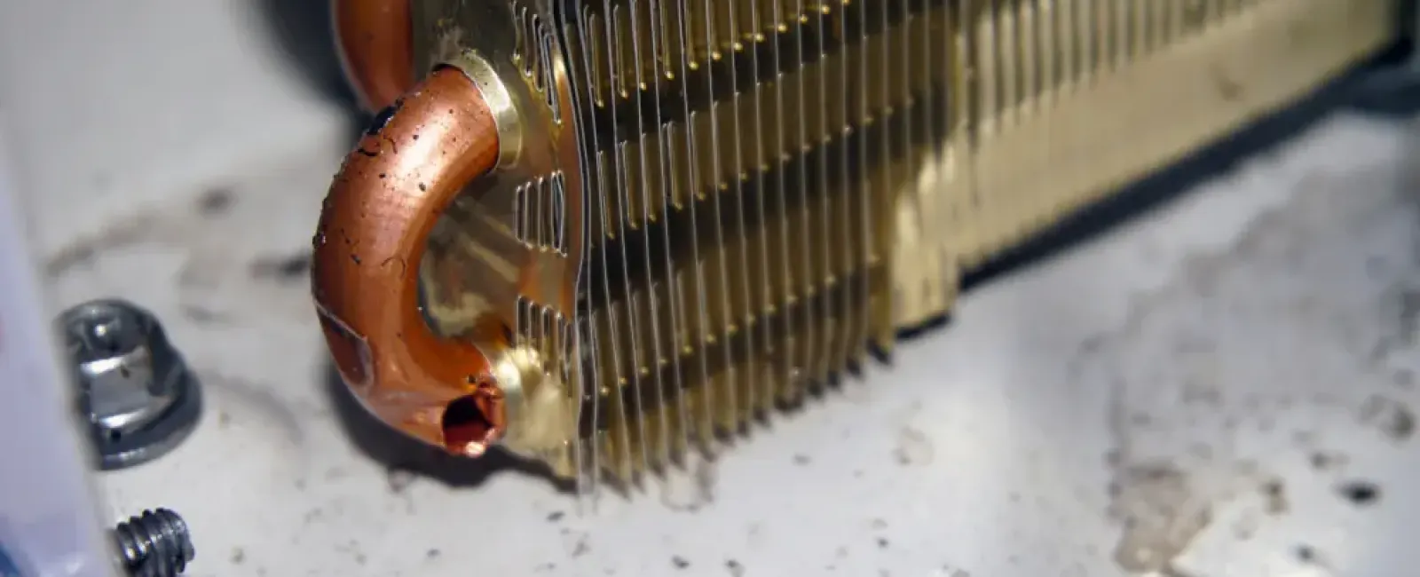 Cracked Heat Exchanger