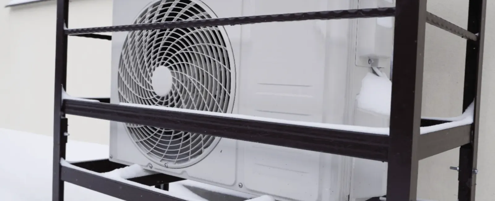 a fan on a shelf