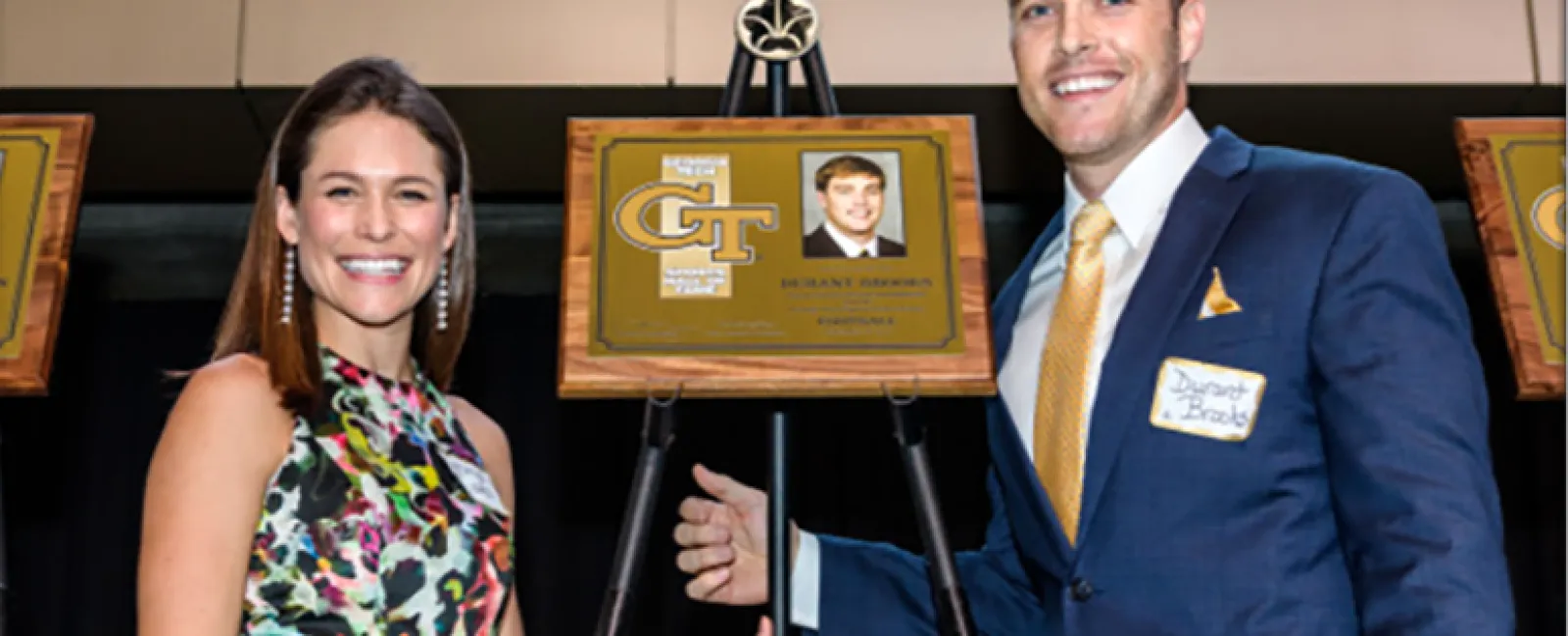 Durant Brooks inducted into the Georgia Tech Hall of Fame