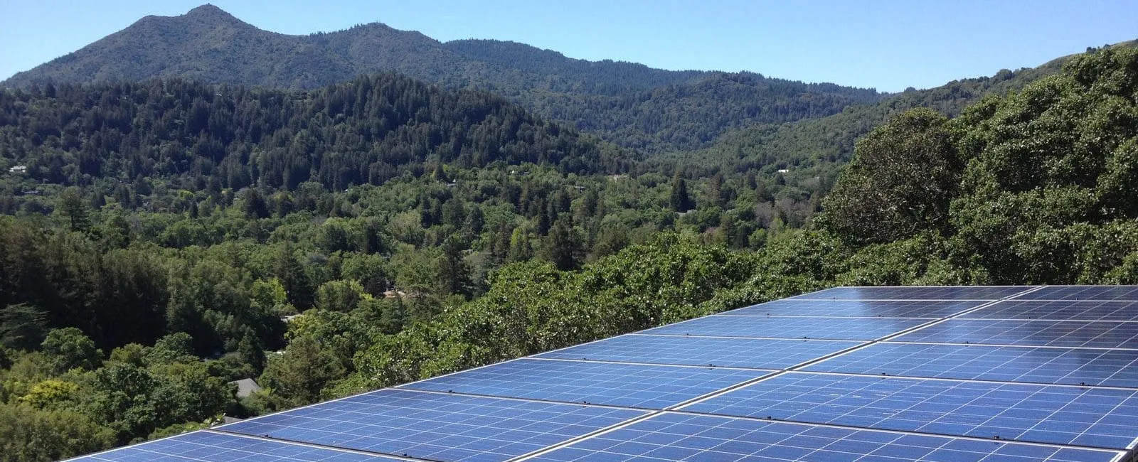 a solar panel on a roof