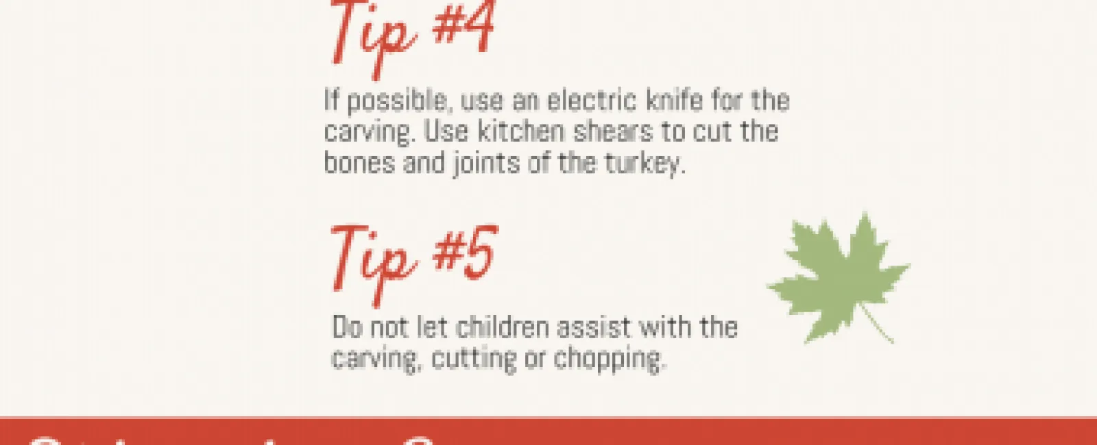 Turkey Carving Safety Tips