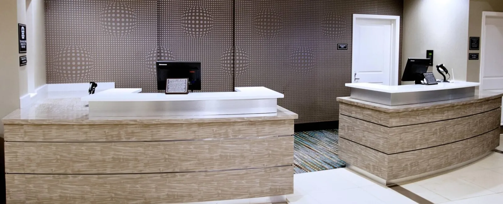 Residence Inn by Marriott Registration Desk Millwork and Countertops