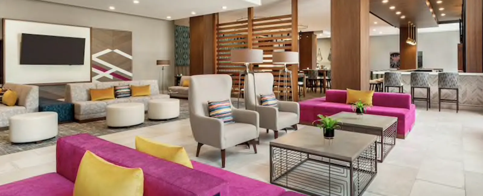 Hilton Garden Inn Custom Lobby Millwork