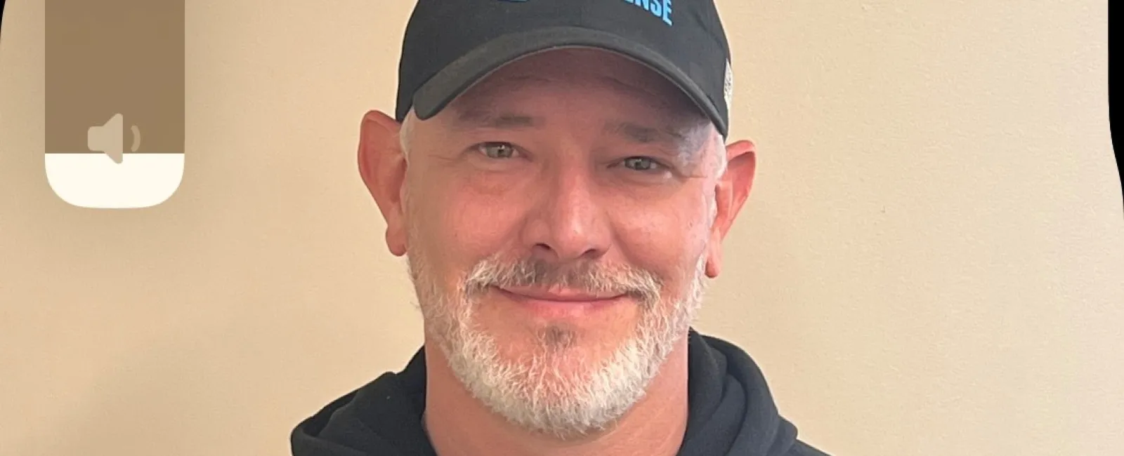 a man wearing a hat