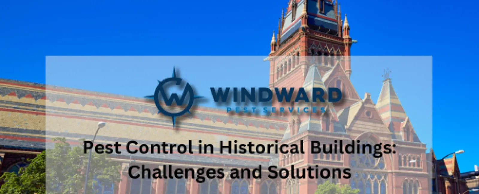 Pest Control in Historical Buildings: Challenges and Solutions