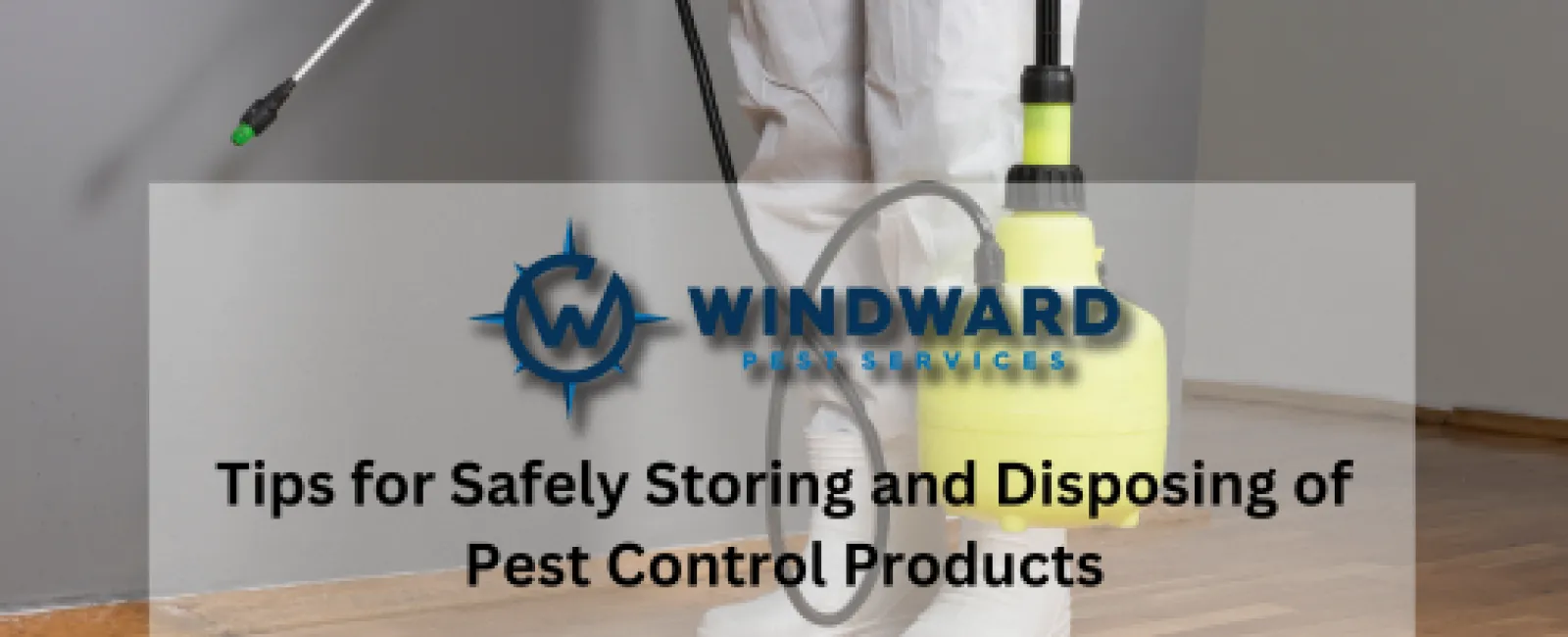 Tips for safely storing and disposing of pest control products in Atlanta