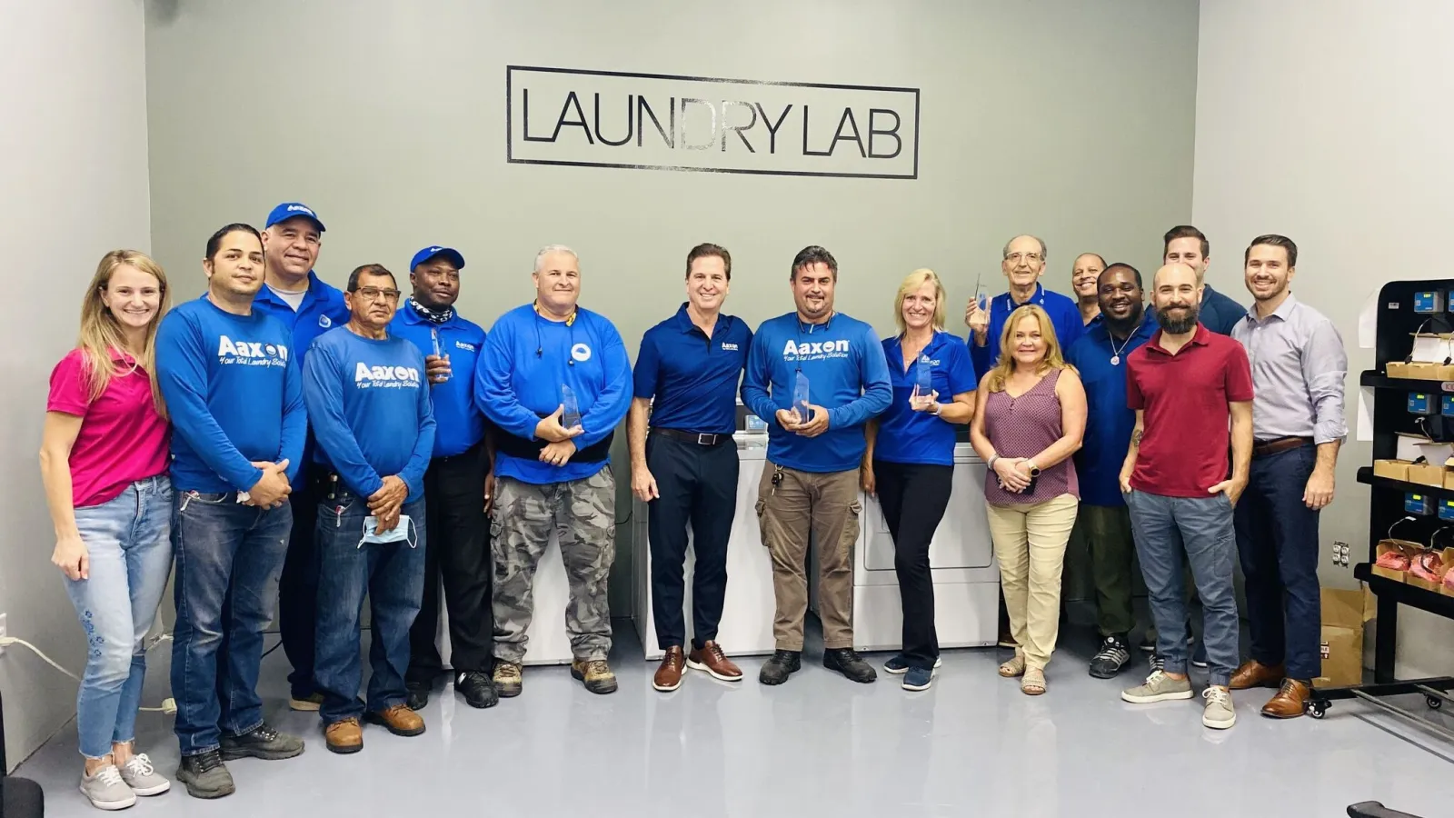 aaxon laundry systems team