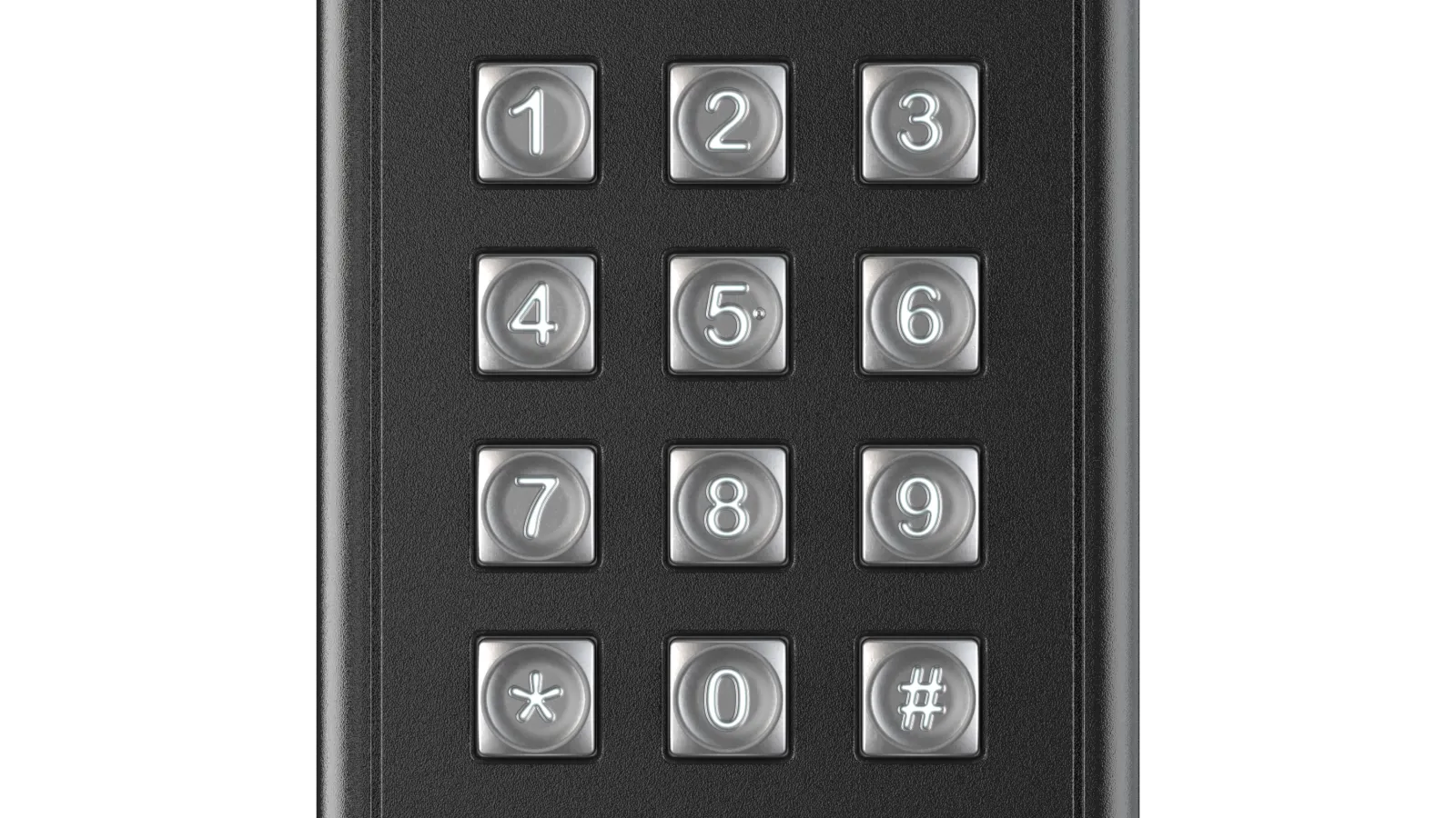 a black rectangular device with buttons